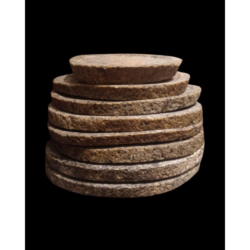 Platos de piedra tamaños variados