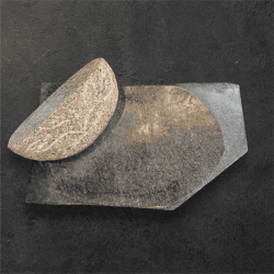Batán negro de 39x24 cm