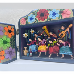 Retablo de costumbres peruanas